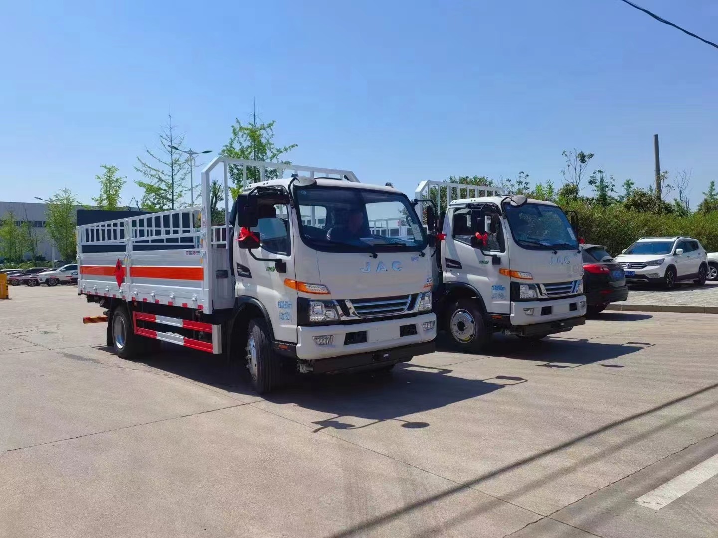 江淮5.2米氣瓶運(yùn)輸車/7.4噸