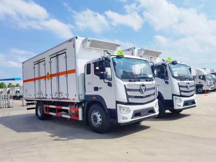 福田歐航氧化性物品廂式運輸車