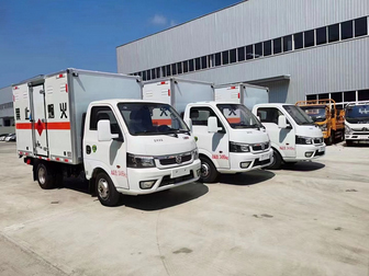 氣瓶運輸車屬于幾類危險品廂式車？楚勝危險品廂式車廠